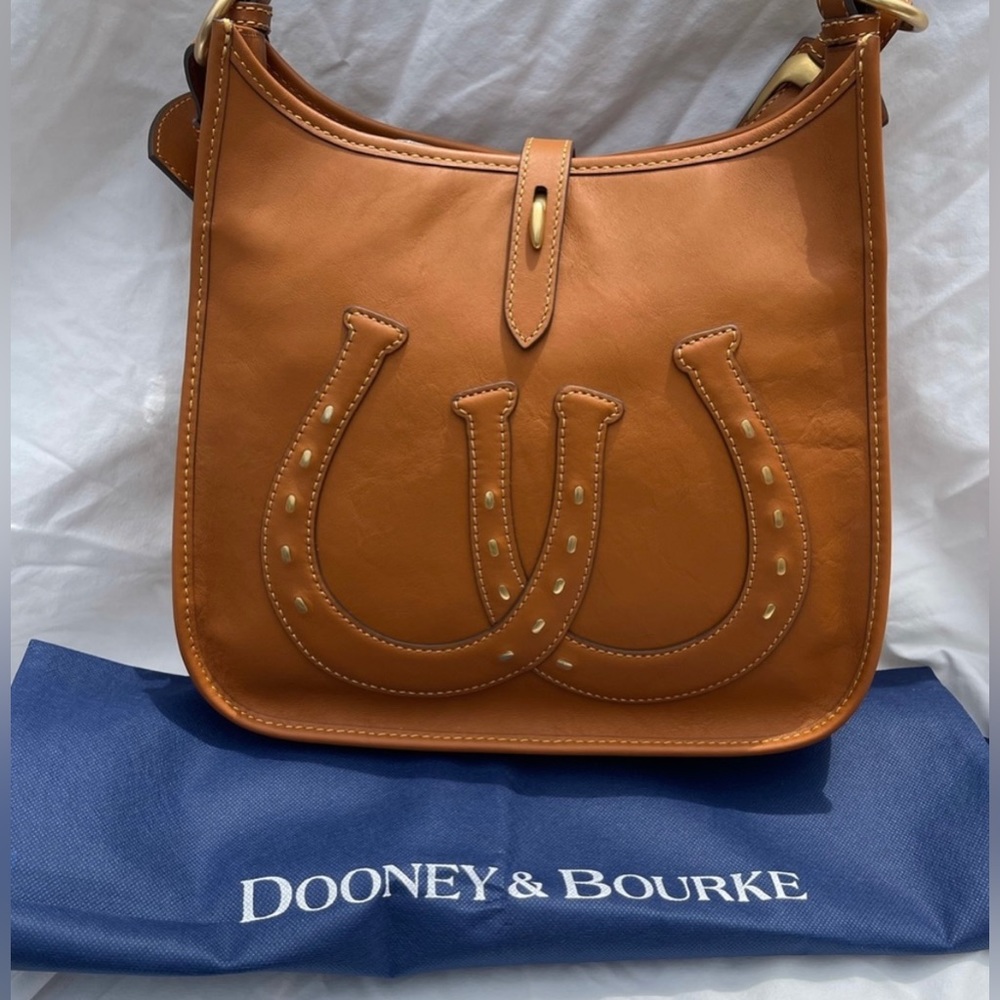 Dooney & Bourke Western Collection Large Messenger Natural